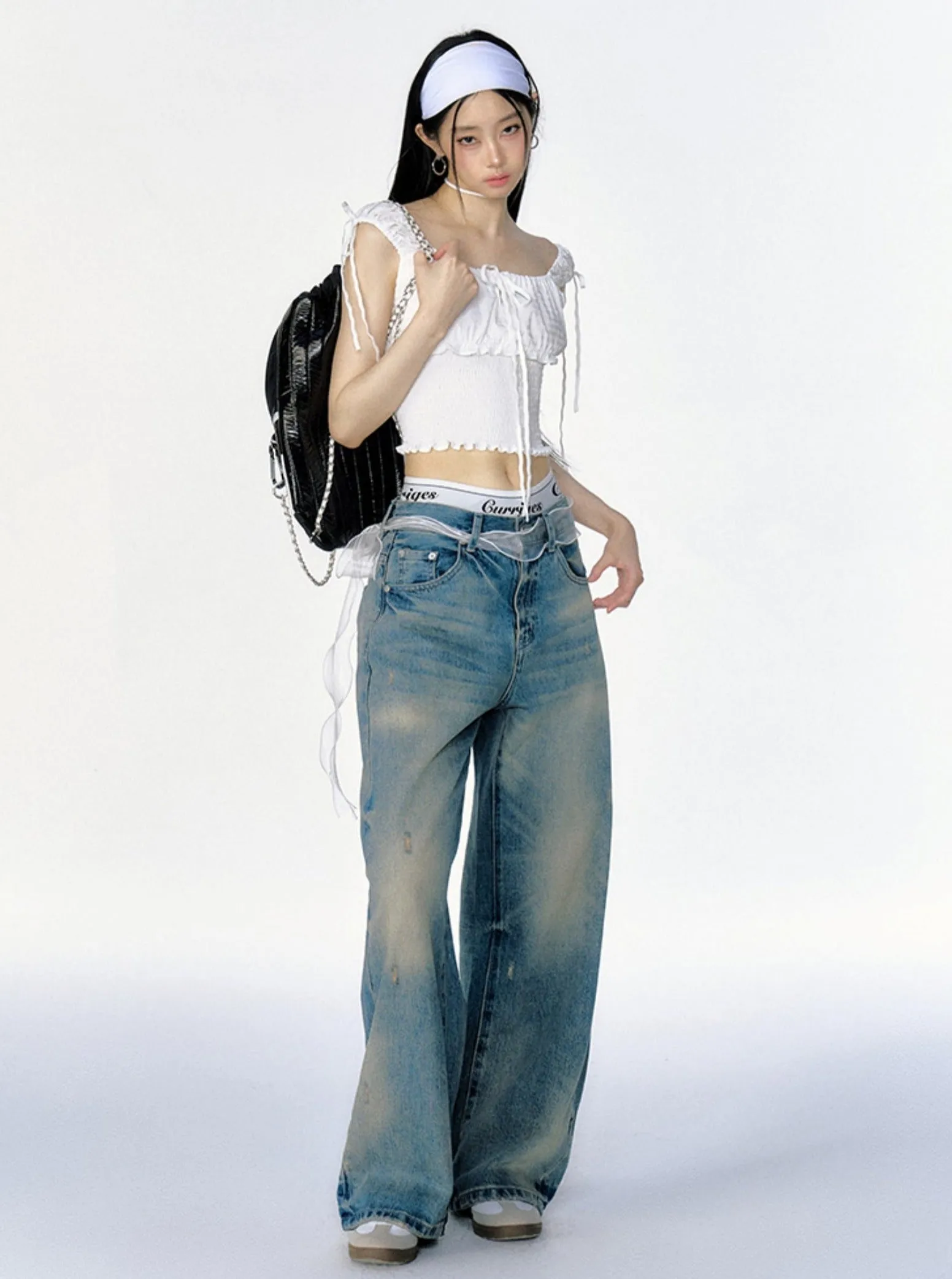 American Babes Casual Versatile Loose Pants