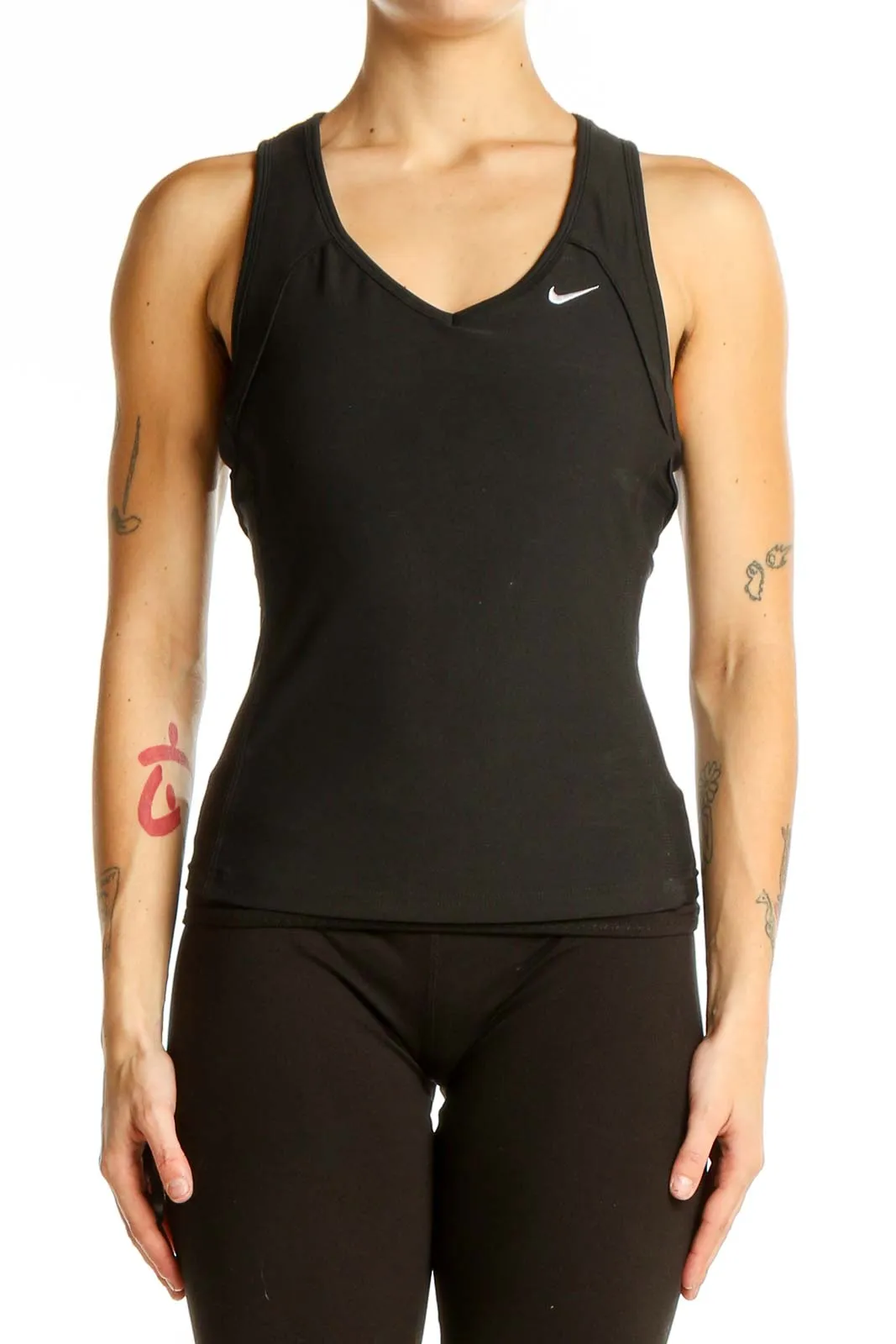 Black Sleek Nike Performance Tank Top