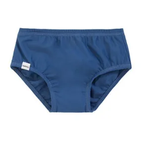 Blue swim nappy cover