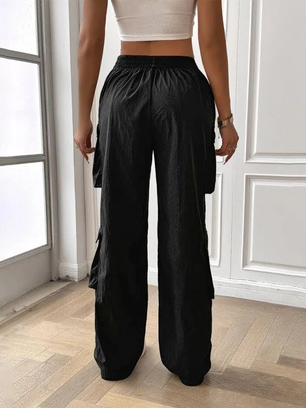 Chic Front Slit Trousers Set for Modern Women