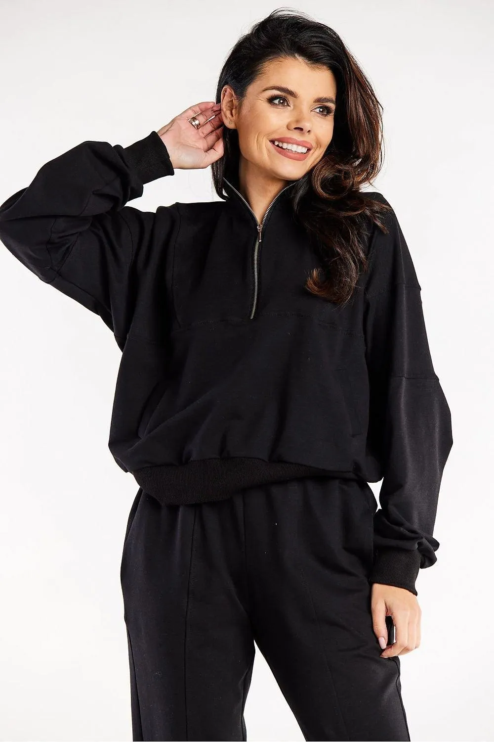 Cozy Cotton Zip-Up Hoodie with Fleece Lining