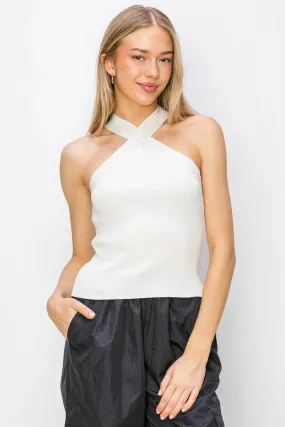 Criss Cross Halter Top