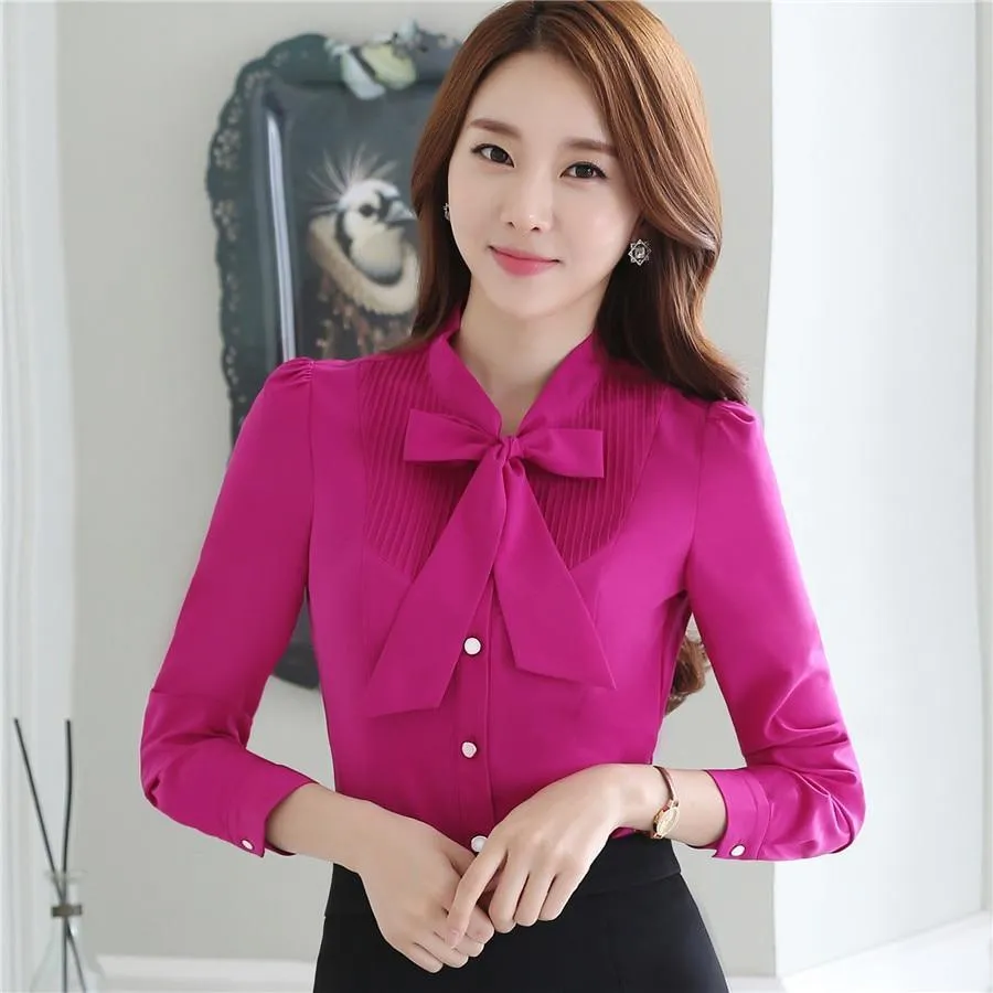 Dushi colorful Spring New professional  blouses