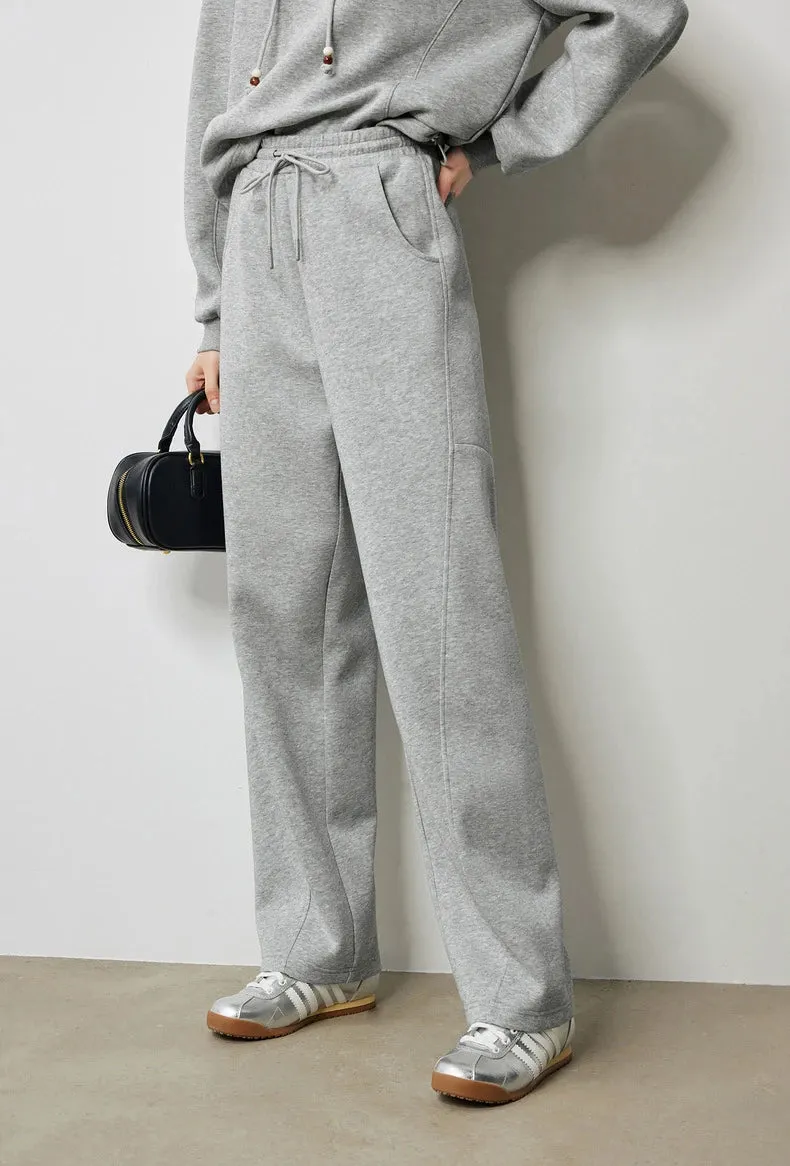 Elastic Waist Versatile Sweatpants