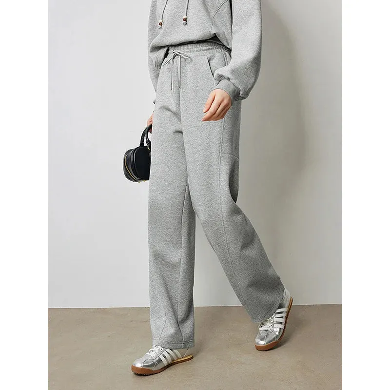 Elastic Waist Versatile Sweatpants