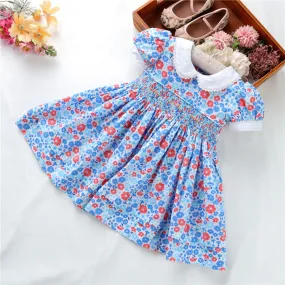 Floral Smocked Dress