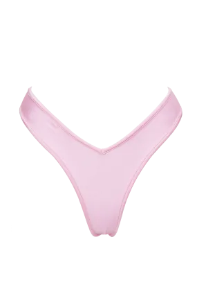 High-Cut Bikini Bottom / LULY BABY PINK