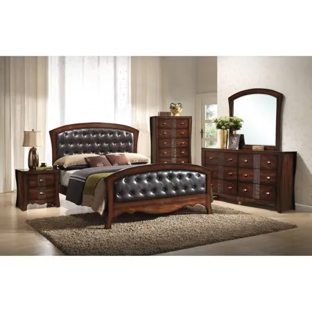 Jansen Queen Panel 6PC Bedroom Set