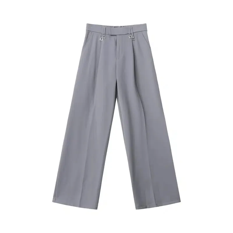 Korean Style Versatile Wide Leg Pants