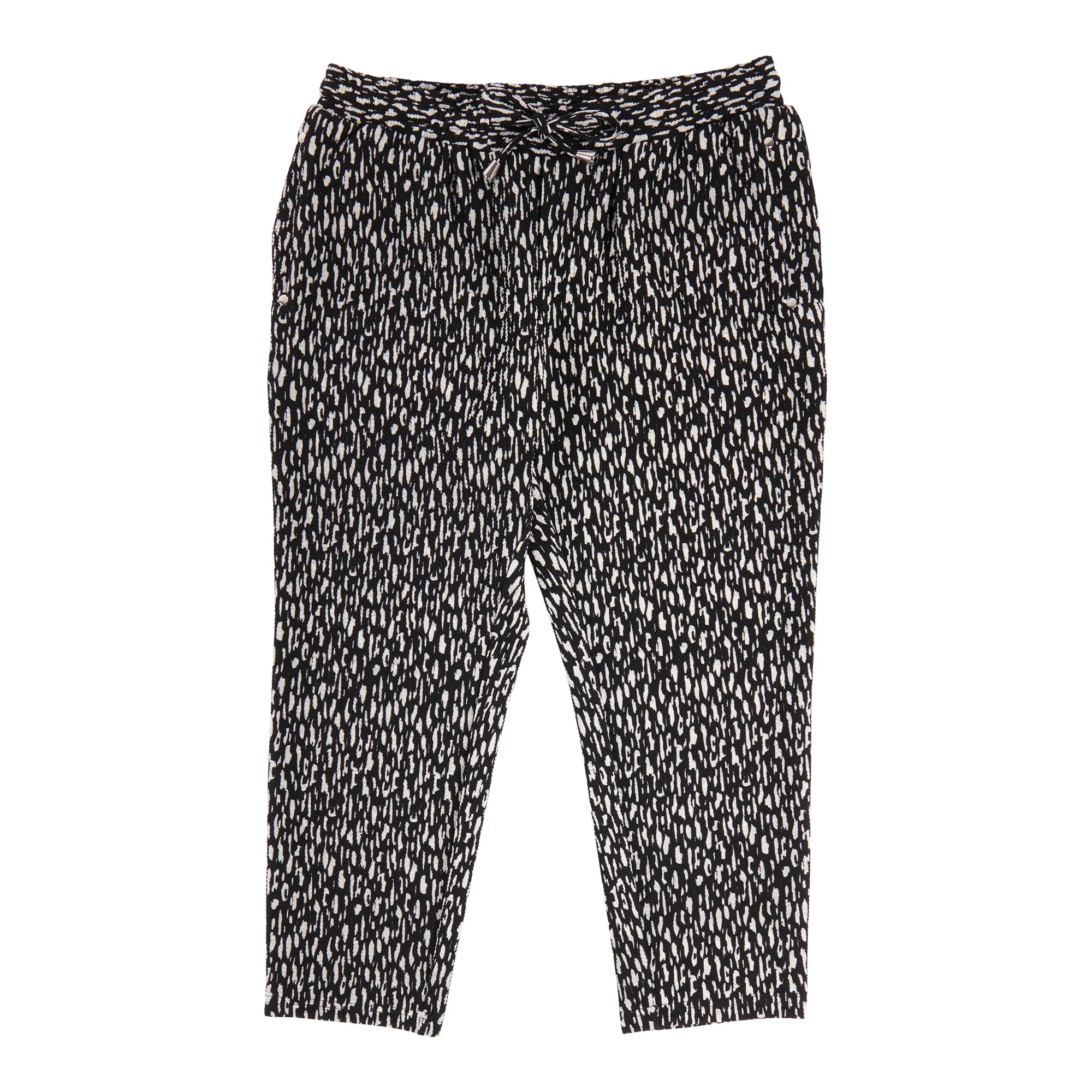 lily morgan Women's City Chic Printed Petite Knit Pants