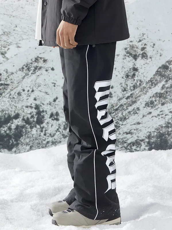 Men's RandomPow Winter Powder Reflective Stripe Snow Pants