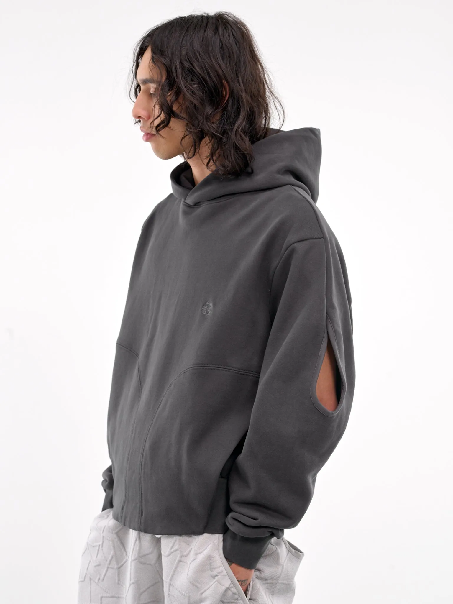 Novak Stadium Hoodie (PTKNSH01B-DARK-GREY)