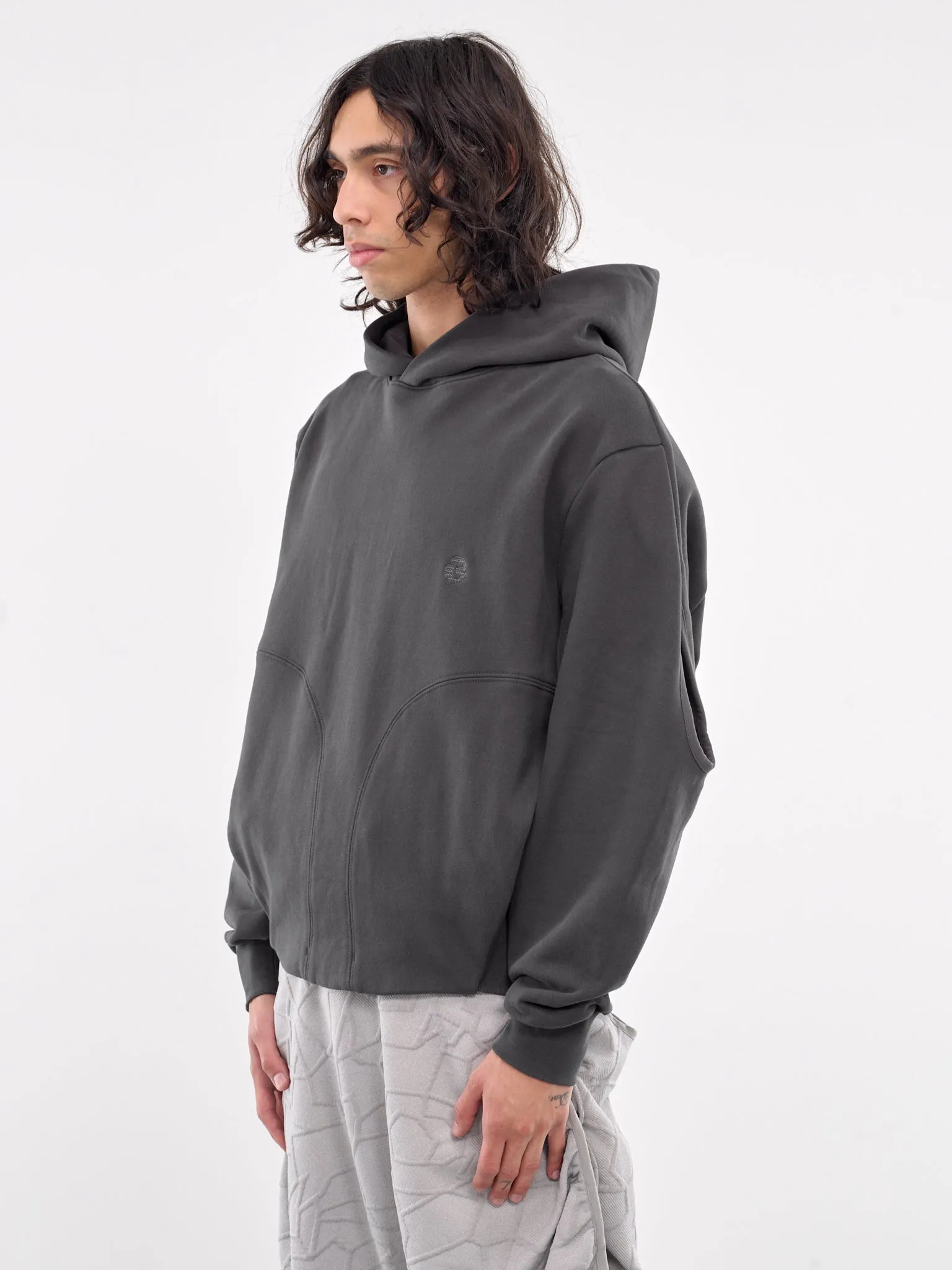 Novak Stadium Hoodie (PTKNSH01B-DARK-GREY)