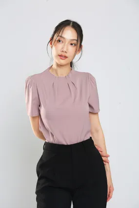 Odell Blouse in Dust Pink