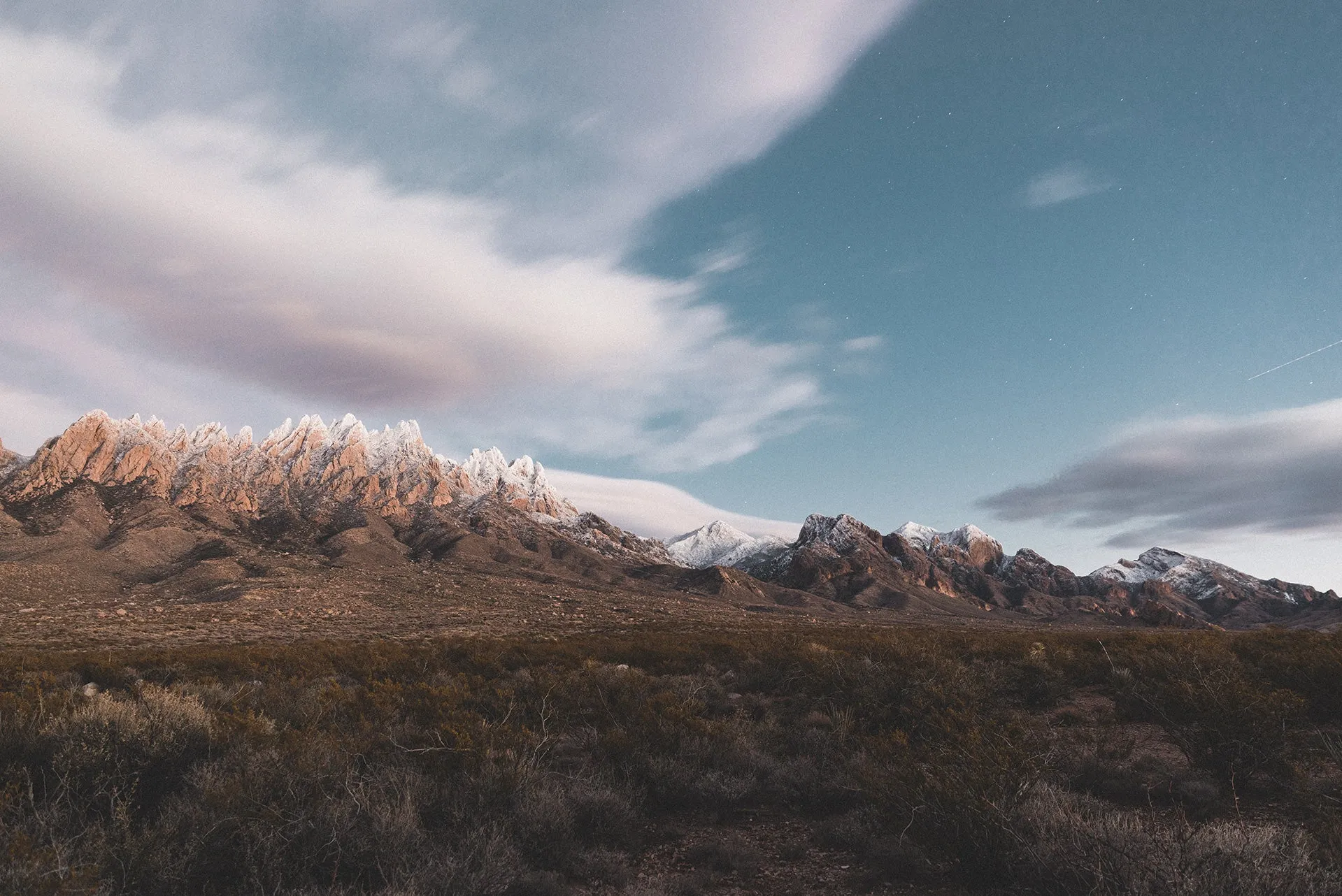 Photography: Dusted Mountain Tops