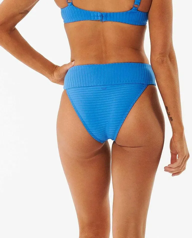 Premium Surf High Waist Cheeky Coverage Bikini Bottoms