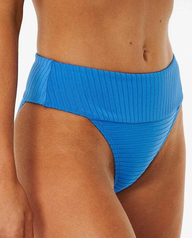 Premium Surf High Waist Cheeky Coverage Bikini Bottoms