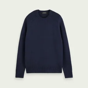 Relaxed Crewneck Sweater (Night)