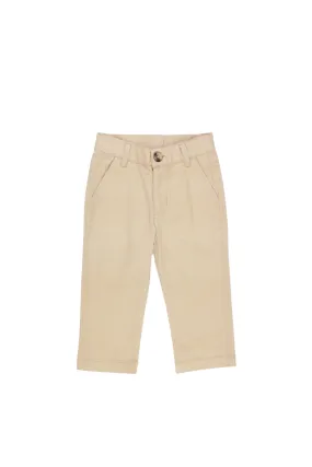 Ruffle Butts - Off-White Stretch Chino Pants