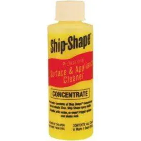 ship shape concentrated liquid suface and appliance cleaner 4oz