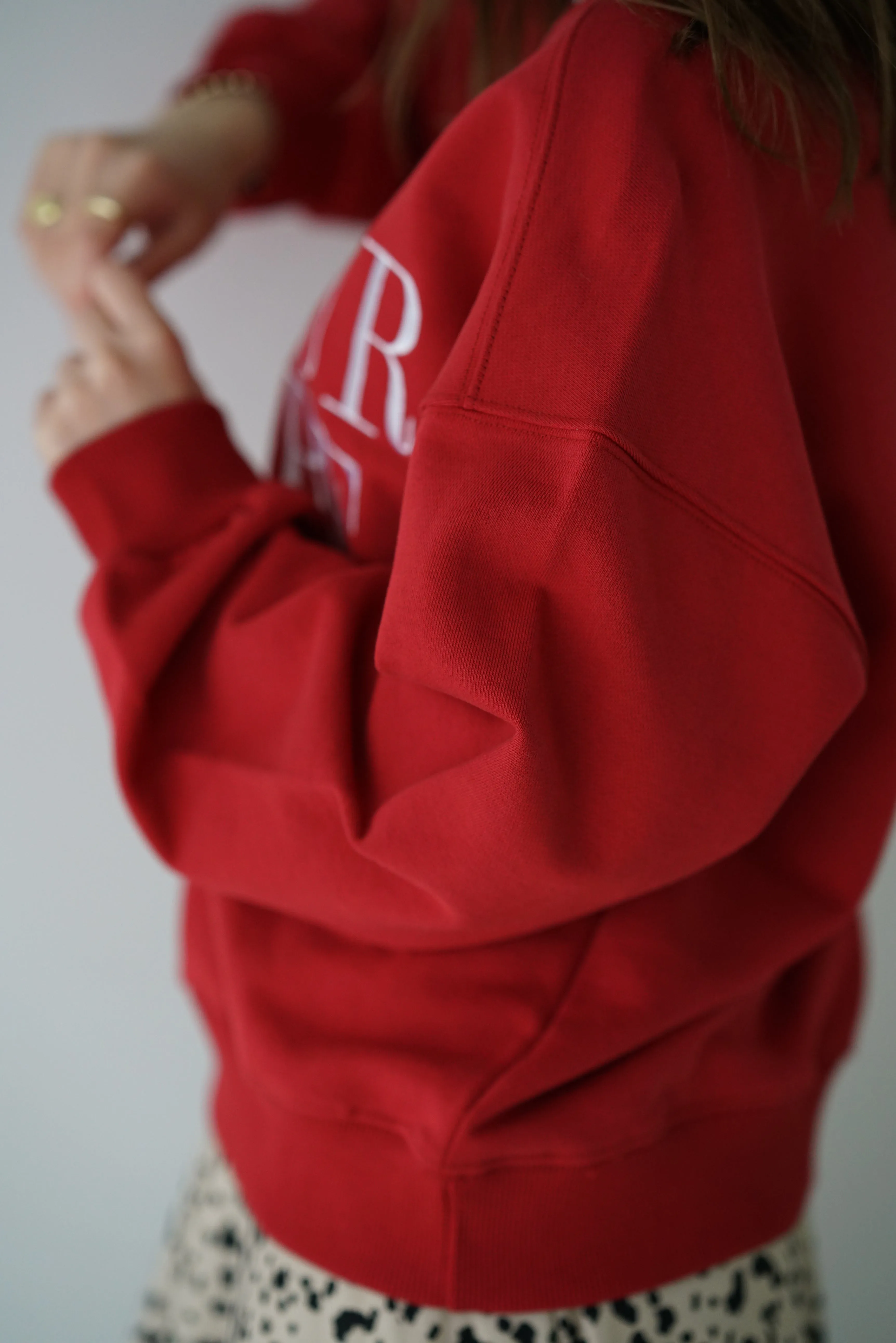 Simple logo sweat