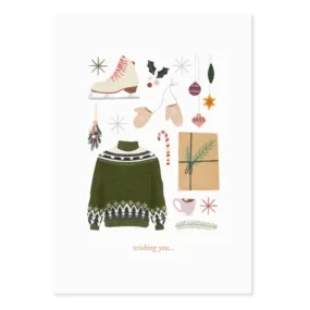 Sweaters Pop Up Greeting Card