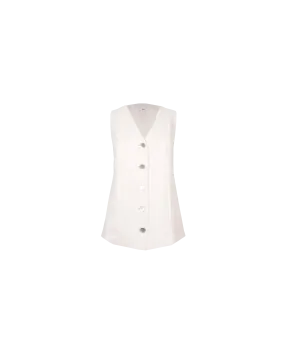 THELMA VEST WHITE