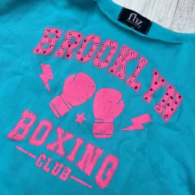 Tween Tops | Sweatshirt - Brooklyn Boxing | Flowers by Zoe