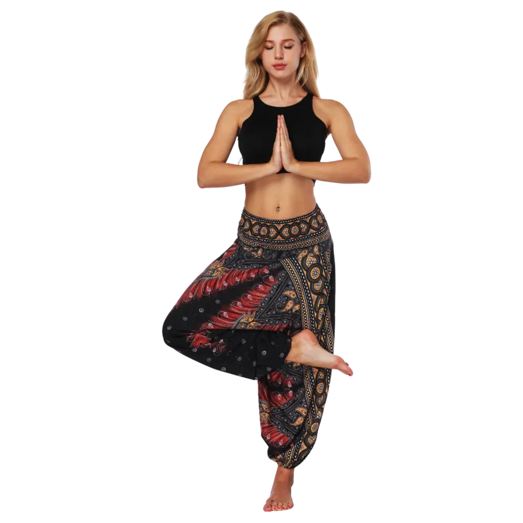 VERSATILE HIGH-WAISTED YOGA HAMMER PANTS FOR WOMEN