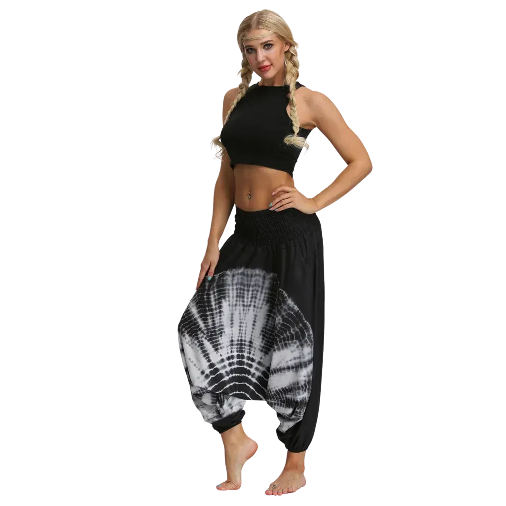 VERSATILE HIGH-WAISTED YOGA HAMMER PANTS FOR WOMEN