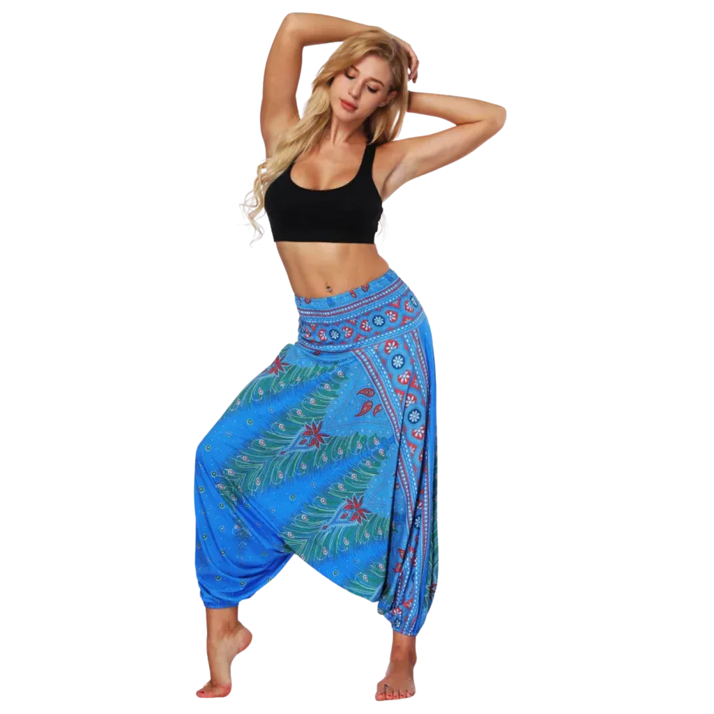 VERSATILE HIGH-WAISTED YOGA HAMMER PANTS FOR WOMEN