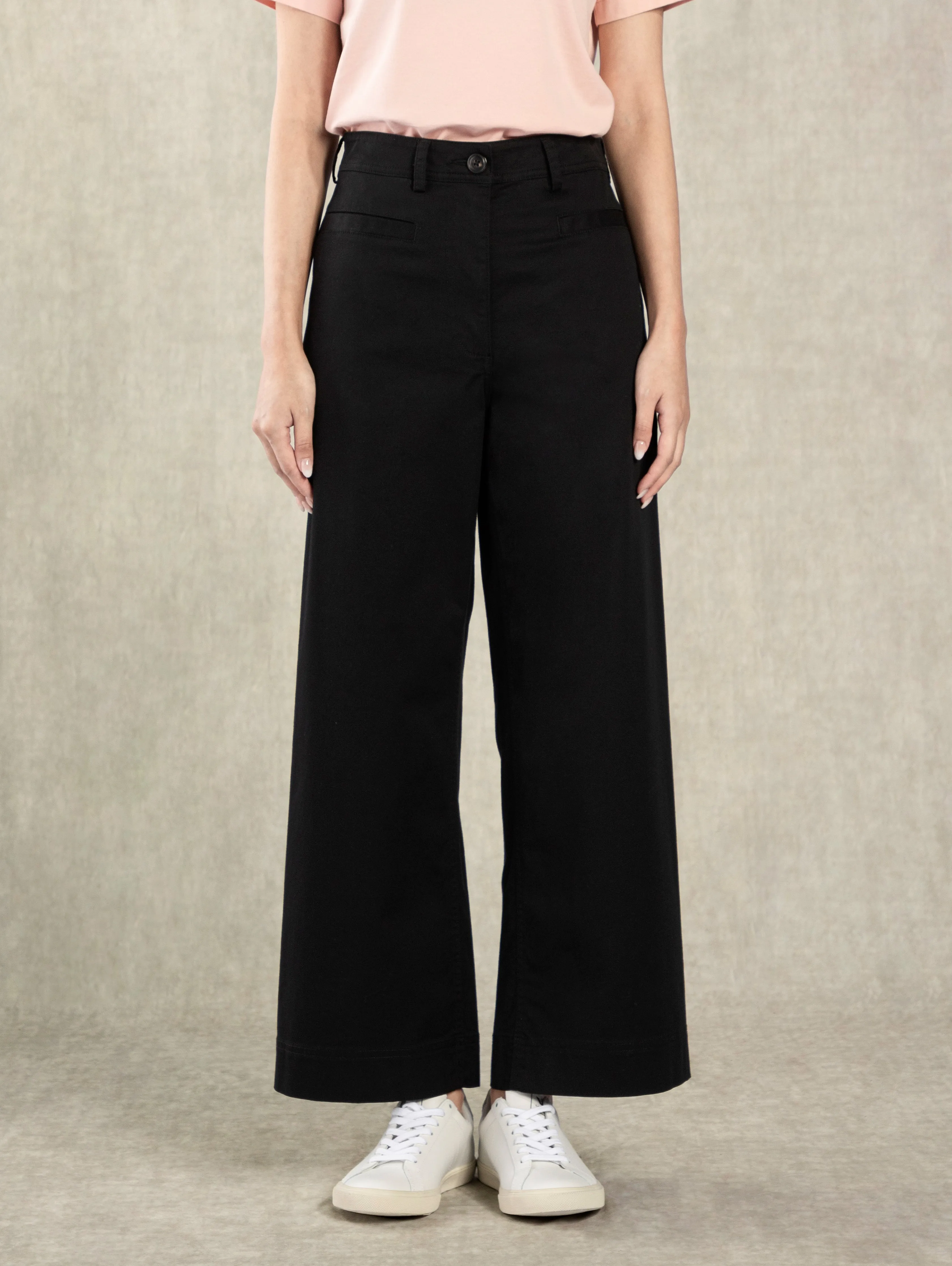 Wide Leg Pants Moonless Night