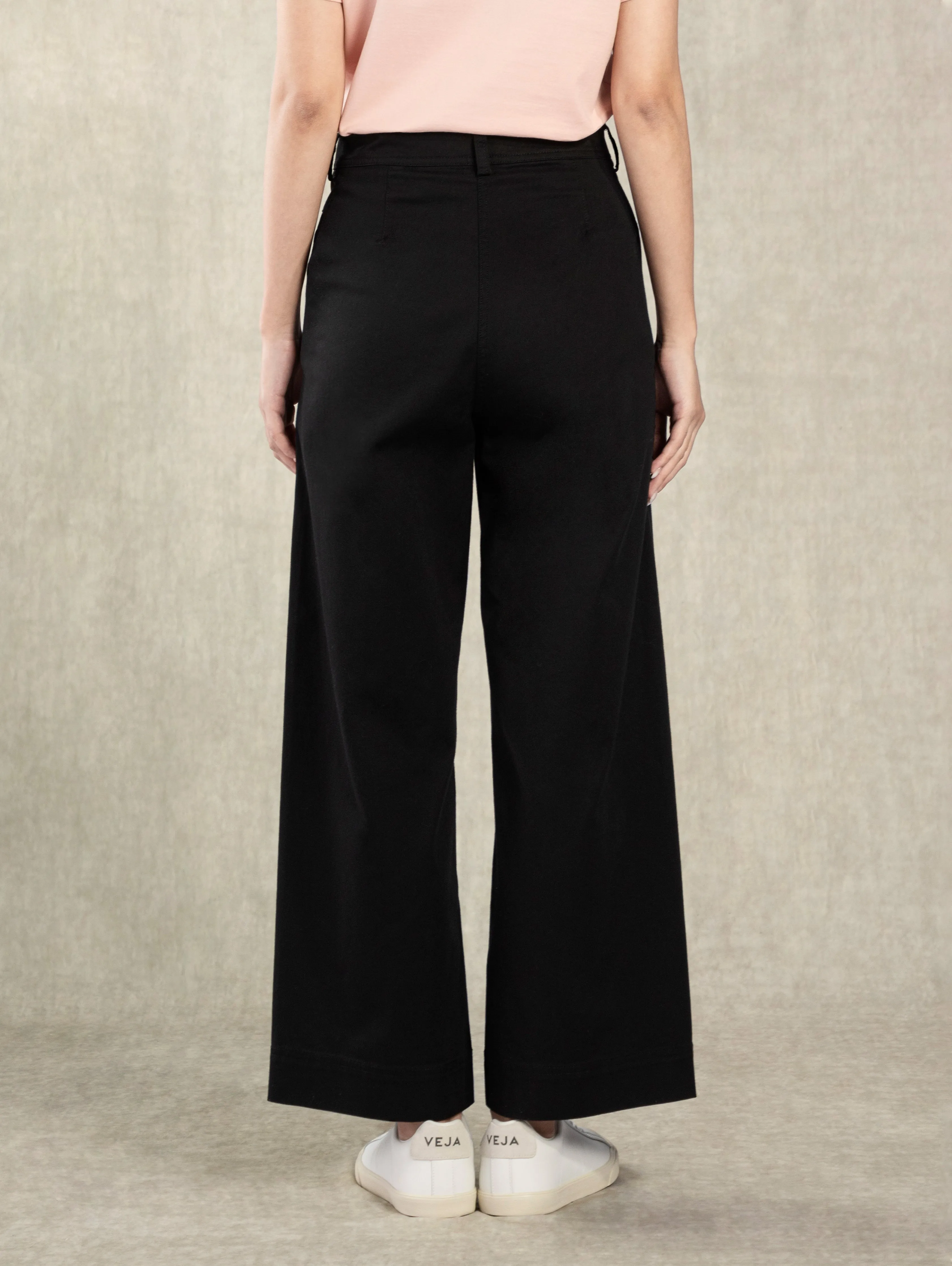 Wide Leg Pants Moonless Night